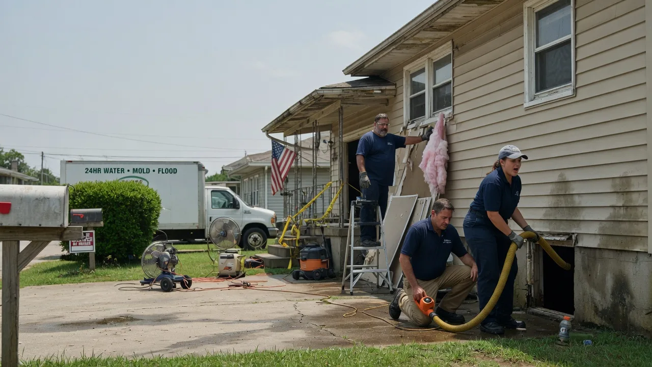 Water Damage Repair in Hundred, WV near me